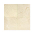 12 x 12 Honed Crema Marfil Marble Tile - Premium