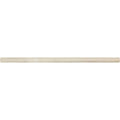 1/2 x 12 Polished Crema Marfil Marble Pencil Liner