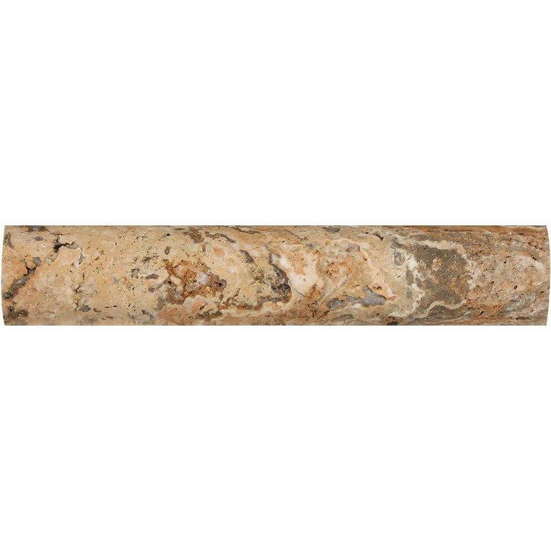 1x6 Honed Scabos Travertine Quarter Round Trim