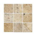 4 x 4 Tumbled Philadelphia Travertine Tile