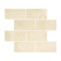 6 x 12 Polished Crema Marfil Marble Tile