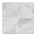 6 x 6 Tumbled Bianco Mare Marble Tile