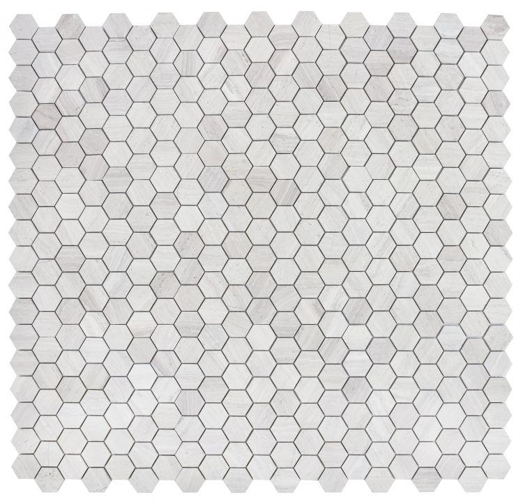 2x2 Hexagon Grey (Haisa Light)