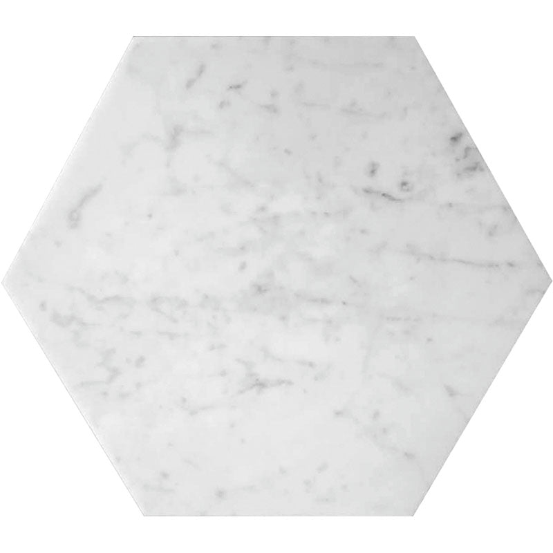 MARBELLA CARRARA 10X10 HEX HONED