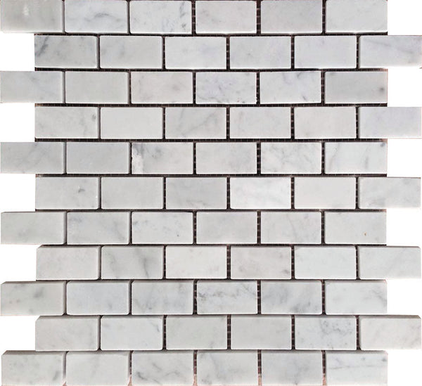 MARBELLA Carrara 1x2" honed