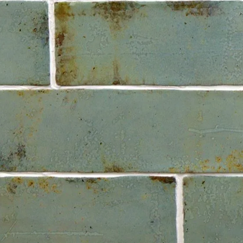 3x12 Grunge Collection - Aqua Ceramic Wall Tile