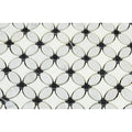 Bianco Carrara Honed Marble Florida Flower Mosaic Tile (Thassos + Carrara (Oval) + Black (Dots))