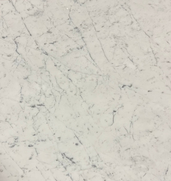 24x24 Carrara White Polished Marble Tile