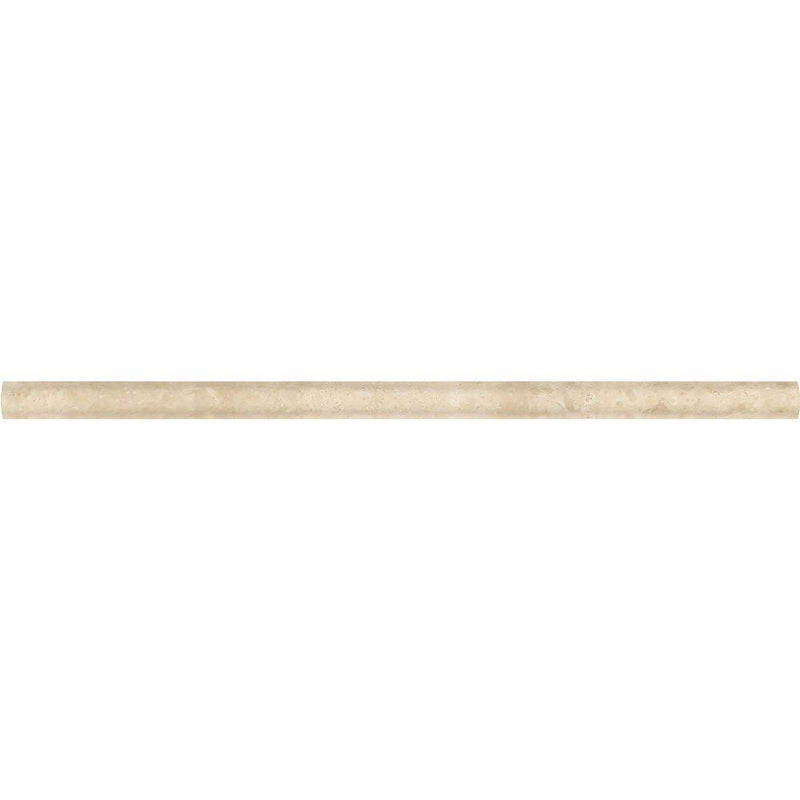 1/2x12 Honed Durango Travertine Pencil Liner